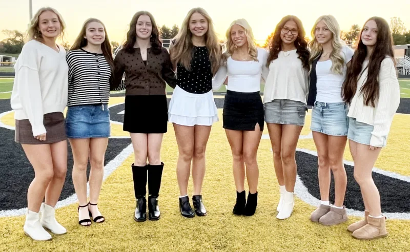 Crestview High School Fall Homecoming Court
